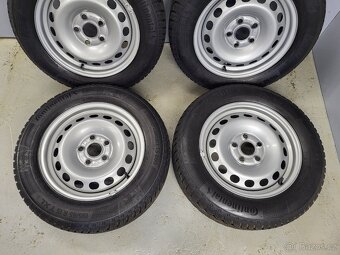 Originál 15" VW Caddy 5x112 zimní pneu 6-7mm - 3