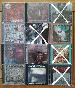 CD metal - zahraniční, část C - SLEVA : - 3