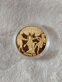 Zlatá mince ČNB Kněžna Ludmila Proof - 3