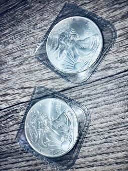 Investiční stříbrné mince American Silver Eagle 2021 - 3
