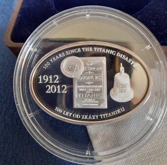 Stříbrná mince Titanic - 3