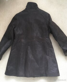 Dámský kožený kabát vel.L - 3