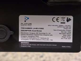 Elektrická koloběžka LAMBORGHINI nová - 3