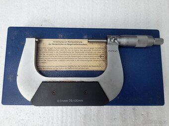 Mikrometry a posuvné měřidlo zn. MAHR, FORMAT, MAUSER - 3
