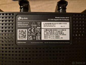 TP-Link Archer AX17 AX1500 Wi-Fi 6 - 3