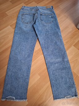 Džíny jeans kalhoty straight leg vel. 36 - 3