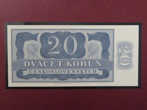 Nevydané bankovky 20, 100, 1000 Kčs - STC, ČNB - NOVINKA - 3