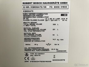 PRODÁM lednici Bosch KGN39A73 No frost - 3