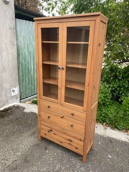 Vitrína IKEA Hemnes - antik - 3