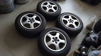 90% letní ALU kola 15" 5x100 Octavia 1, Golf 4, Leon, A3 - 3