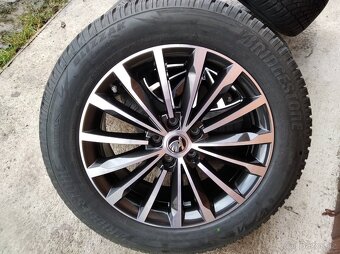 Prodám zimní sadu alu kol 18" na Škoda Kodiaq - 3