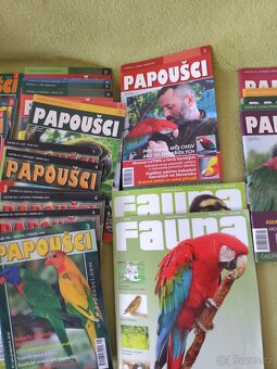Starší ročníky časopisů,, Papoušci " - 3