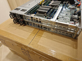 1U Supermicro, 10x 2.5", X10DRW-E, 2x E5-2620 v4, 128 GB RAM - 3
