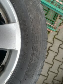 PRODÁM ALU KOMPLETY ŠKODA FABIA 1 5x100 - 3