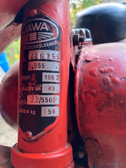 Jawa 555 k renovaci - 3