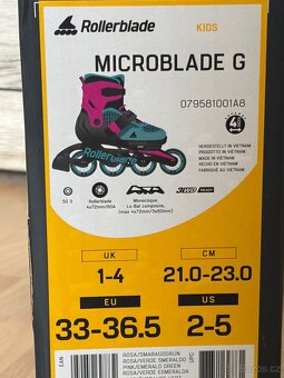 Detske inline brusle Rollerblade 33-36,5 - 3