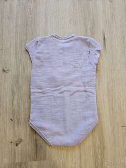 Mušelínové body růžové vel. 80 - 3