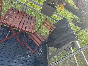 Prodám balkonový set (stůl + 2 židle) - 3