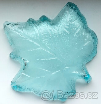 Skleněná miska javorový list - 3