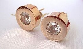 Náušnice Bvlgari se zirkonem - 3