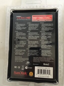 Memorystick Sandisk 8GB a memorystick PCMCIA adaptér redukce - 3