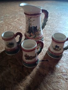 Sada myslivecká džbány - 3