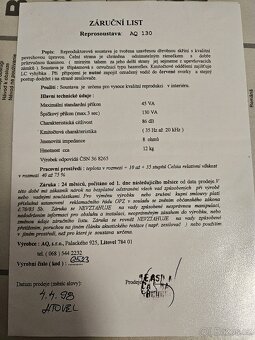 Reprosoustava AQ130 & stojany NorStone Stylum 2 (60 cm) - 3