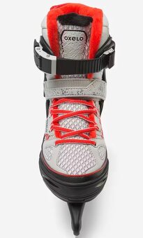 CHLAPECKÉ LEDNÍ BRUSLE FIT 500 ŠEDO-ČERVENÉ - 3