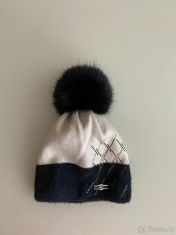 Nová krásná zimní dámská čepice - 3