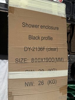 Sprchové zalamovací dveře CERANO - Volpe  80x190 cm - 3