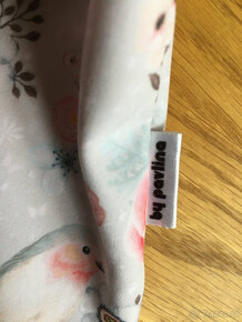 Softshell kalhoty ptáčci růže vel. 92 by Pavlina - 3