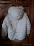 Zimní bunda bílá smetanová  v.128 Mariqita - 3