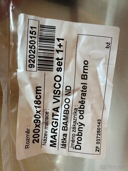 Nova matrace Purtex Margita Visco 200x90 - 3