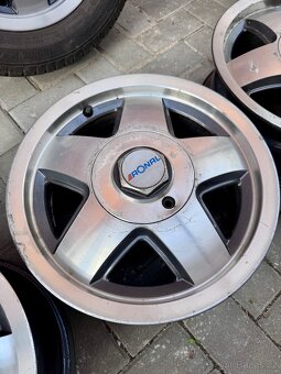 Alu Ronal r14, 4x100, na Škoda Favorit, Forman - 3