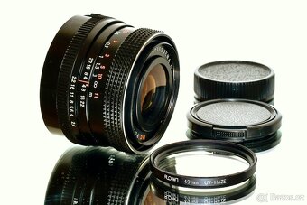 3x Carl Zeiss RED MC M42 2,4/35, 1,8/50, 3,5/135 TOP STAV - 3