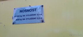 Jeřábnické práce autojeřábem na podvozku Praga V3S AD 080 - 3