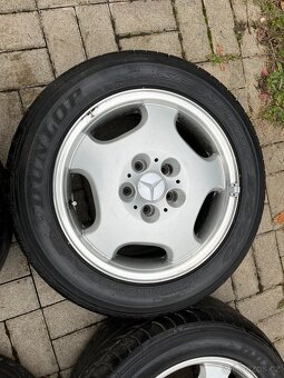 4x alu kola 5x112 R16, letní pneu - 3