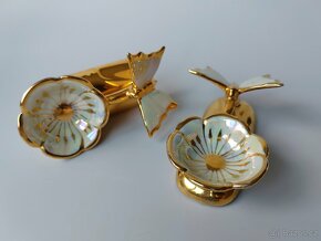 Krásná porcelánová zlatě smaltovaná sada Limoges - 3