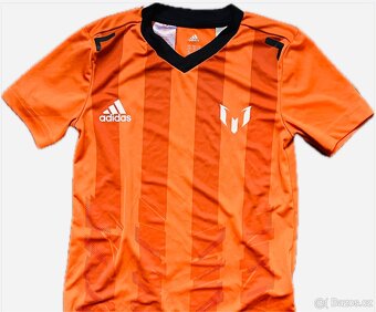 Krásné klučičí sportovní tričko/dres Adidas vel.128 - 3