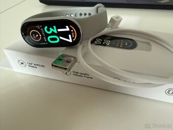 Xiaomi Smart Band 9 stříbrná - 3