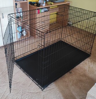 Klec Dog Fantasy skládací XXL 1 dveře 122x84x76cm - 3