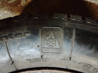 Zimní pneu 195/65 R 15 5x100 6Jx15H2 Et 38 Octavia 1 Golf - 3