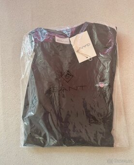 Gant black t-shirt crew neck - 3