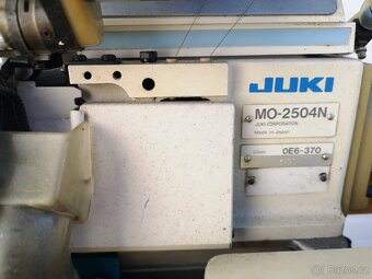 Prodám průmyslový šicí stroj JUKI MO 2504N - 3