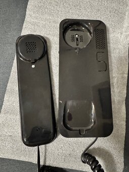 Domovní telefon UNIFON ČERNÝ PRO ANALOGOVÝ INTERKOM - 3