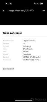Téměř nové dveře a zárubně od Sapeli - interiérové - 3