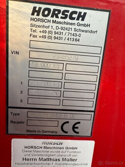 Sieci Stroj Horsch Pronto 6DC rok vyroby 2018 4800ha - 3