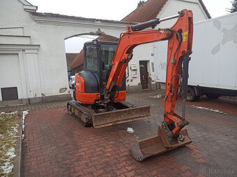 Pásový minibagr Kubota U36-4 rv2018 CAT Volvo Takeuchi - 3