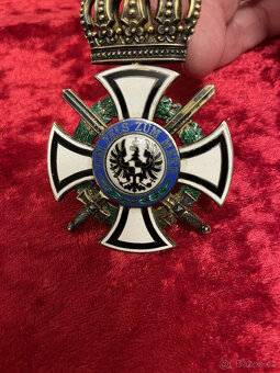 Prusko - Královský rodový řád Hohenzollernů, 933, výrobce W - 3