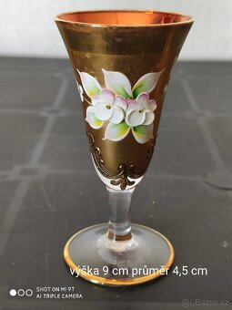 Prodáno Kolekce starožitného skla z československé - 3